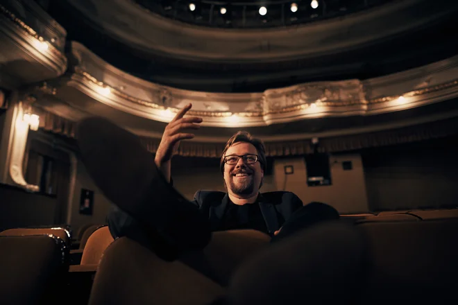 Kristijan Krajnčan doživlja glasbo izrazito vizualno in je kot skladatelj filmske glasbe podpisal že tri celovečerce in devet kratkih filmov. Foto arhiv Cankarjevega doma