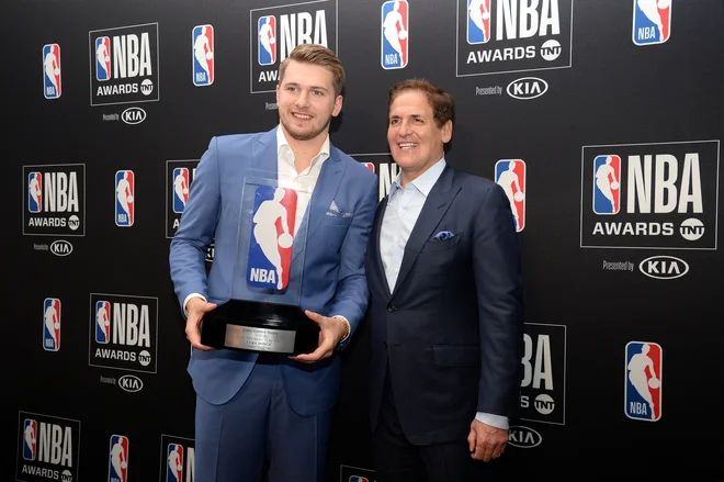 Luka Dončić je bil lani najboljši novinec v NBA. FOTO: USA TODAY Sports