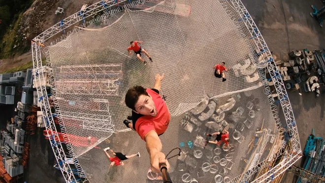 Fantje iz Dunking Devils so znova dokazali, da njihove akrobacije ne poznajo meja. FOTO: Arhiv Dunking Devils