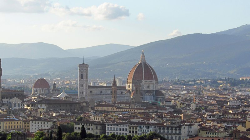 Fotografija: Firence, mesto, v katerem lahko zbolimo zaradi preveč lepote. Foto Blaž Samec