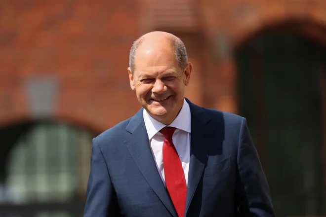 Aktualni nemški podkancler Olaf Scholz. FOTO: Fabrizio Bensch/Reuters