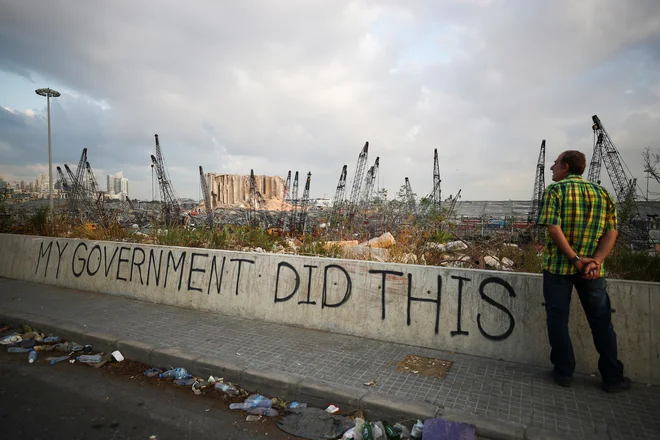 Včerajšnji odstop libanonske vlade ni končal protestov. FOTO: Hannah Mckay/Reuters