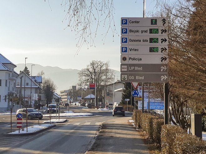 Usmerjevalne table.<br />
Foto: Podjetje Palisada Sistemi, strateški partner A1 Slovenija na področju pametnih mest.