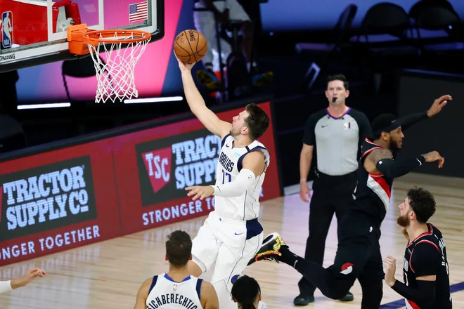 Luka Dončić je tokrat zbral 25 točk. FOTO: Kim Klement/USA Today Sports
