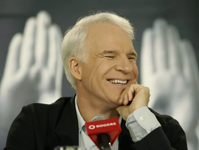 Steve Martin<strong>&nbsp;</strong>se je s komedijo pričel ukvarjati že med študijem drame v Kaliforniji.&nbsp;<strong> </strong>FOTO: J.p. Moczulski/Reuters