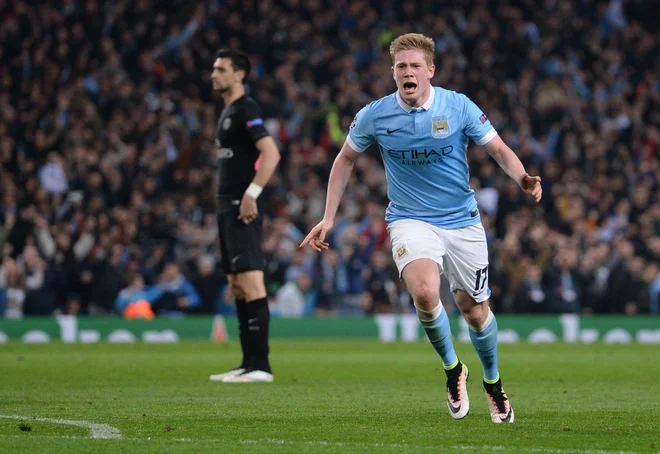 Kevin De Bruyne je motor ekipe Manchester Cityja. FOTO: Oli Scarff/AFP