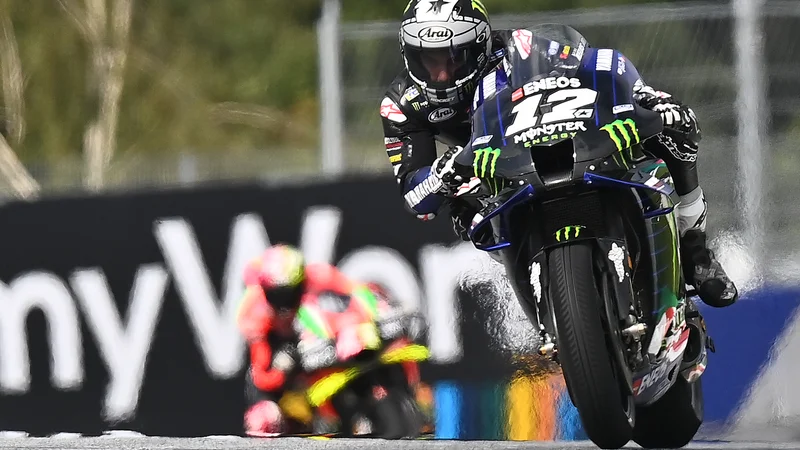 Fotografija: Maverick Viñales je osvojil pole position v Spielbergu. FOTO: Joe Klamar/AFP