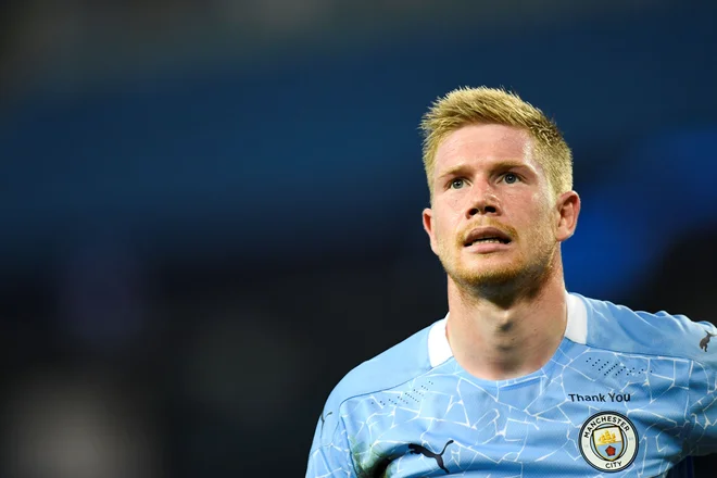 Kevin De Bruyne je po tekmi pozitivno stvar videl le v čimprejšnji vrnitvi domov. FOTO: Peter Powell/AFP