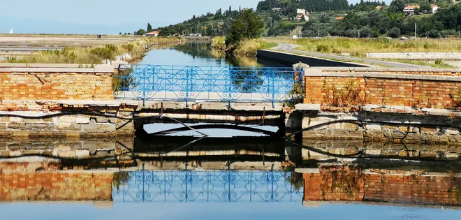 Mostiček čez Lero Foto Boris Šuligoj