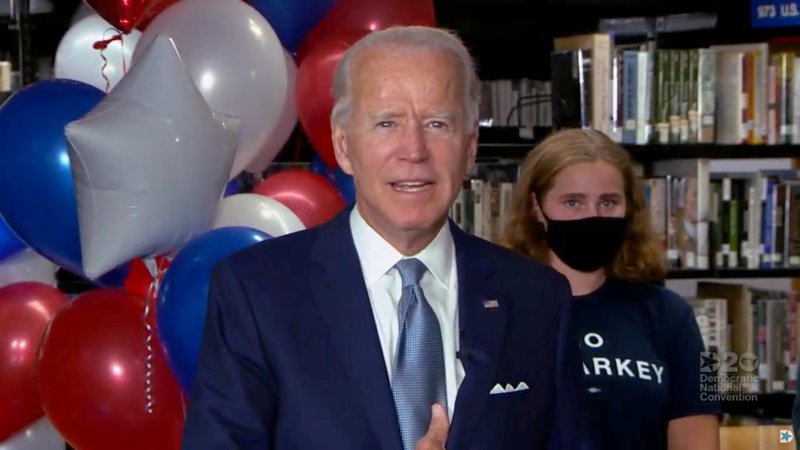 Fotografija: Joe Biden je po pričakovanjih postal predsedniški kandidat demokratske stranke. FOTO: Reuters