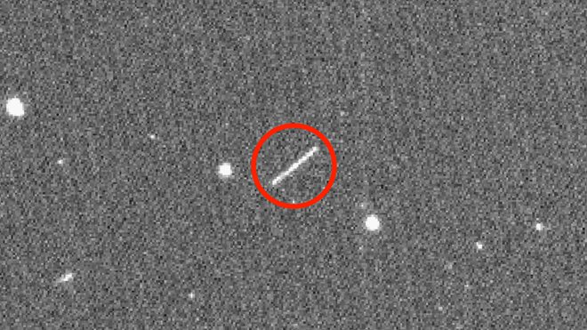 Asteroid 2020 QG FOTO: NASA/JPL-CALTECH/AFP
