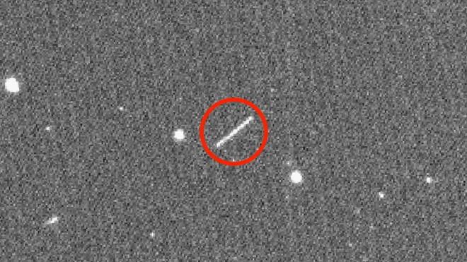 Asteroid 2020 QG FOTO: NASA/JPL-CALTECH/AFP