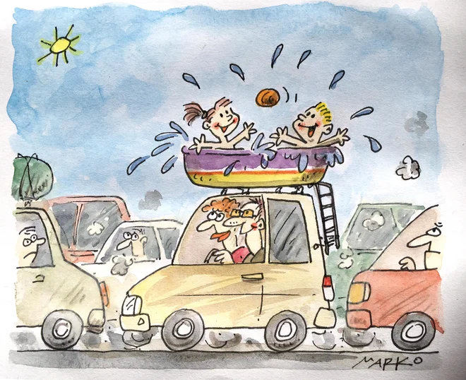 KARIKATURA: MARKO KOČEVAR