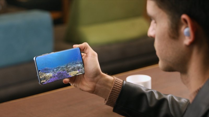 Fotografija: Kamero Samsung Galaxy S20 pametnega telefona poganja umetna inteligenca. FOTO: Samsung