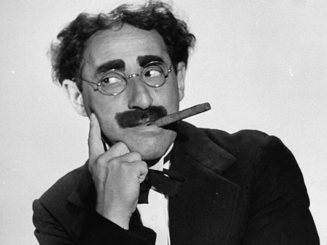 Groucho Marx Foto Tv Slo