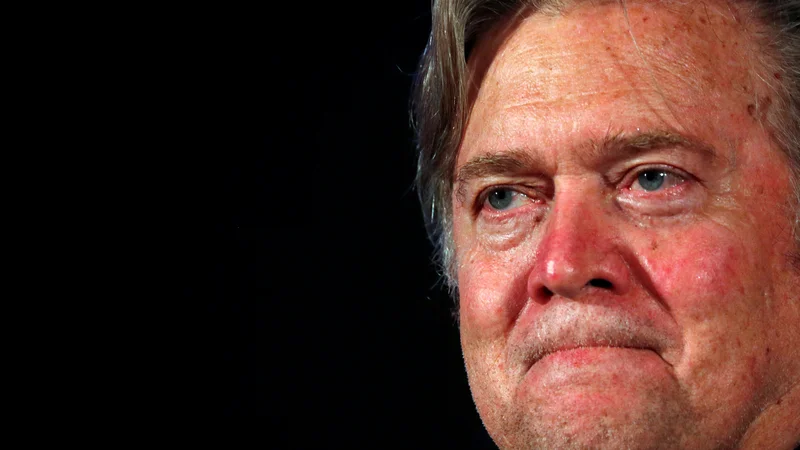 Steve Bannon je povezoval skrajno desnico na globalni ravni. FOTO: Alessandro Bianchi/Reuters