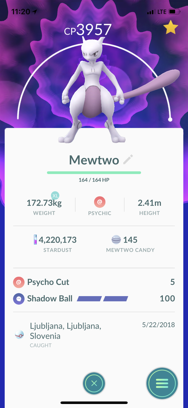 Mewtwo, najbolj zaželeni pokemon FOTO: A. Z.