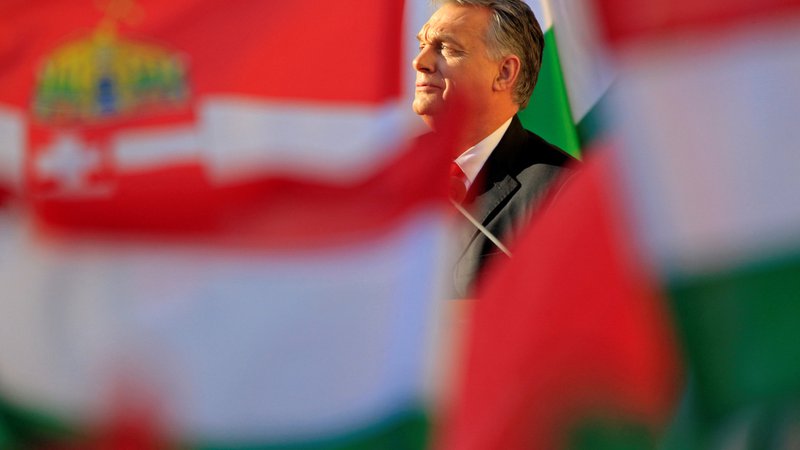 Fotografija: Najdaljša noč za Viktorja Orbána se je iztekla v osupljiv triumf. FOTO: Reuters