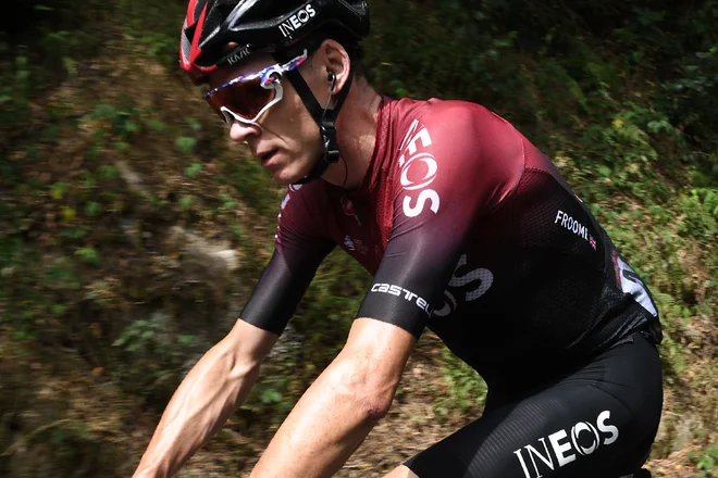 Chris Froome se zaradi lanske hude poškodbe ni uvrstil v moštvo za letošnji Tour. FOTO: AFP