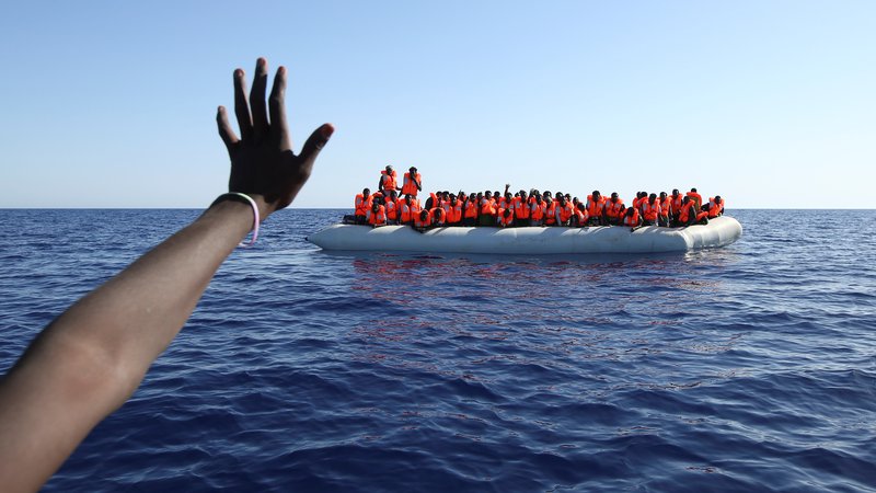 Fotografija: Sredozemlje, množično grobišče. FOTO: Tony Gentile / Reuters