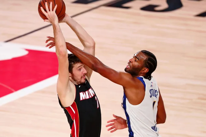 Goran Dragić je bil še enkrat previsoka ovira za košarkarje Indiane FOTO: Kim Klement/USA Today Sports