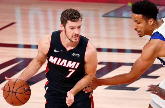 Goran Dragić je še naprej nerešljiva uganka za obrambo Indiane. FOTO: Kim Klement/USA Today Sports