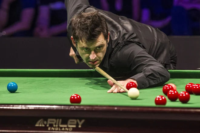 Ronnie O&#39;Sullivan je šampion in posebnež v eni osebi. FOTO: Voranc Vogel