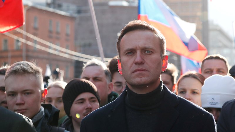 Fotografija: Aleksej Navalni je trn v peti že več kot dve desetletji nespornega gospodarja Rusije Vladimirja Putina. FOTO: Šamil Žumatov/Reuters