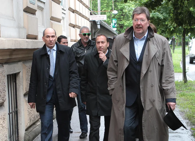 Igor je bil jasen: Z Janšo sva delala ključne korake za Slovenijo. FOTO: Jože Suhadolnik/Delo