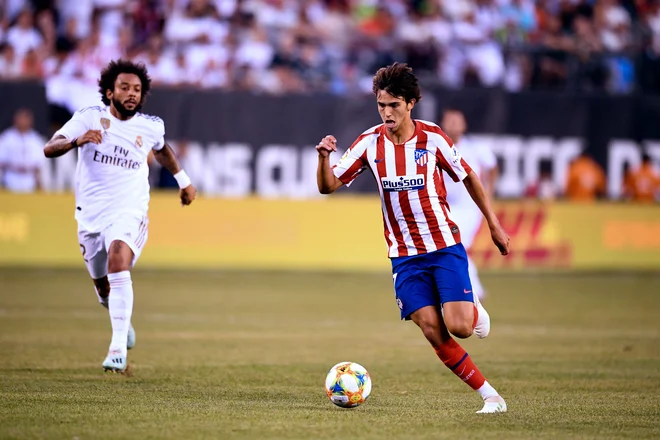 Joao Felix je najdražji igralec v Atleticovi zgodovini. FOTO: Johannes Eisele/AFP