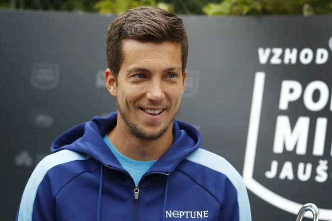 Aljaž Bedene glede na položaj na svetovni jakostni lestvici ni upravičil vloge favorita. FOTO: Leon Vidic