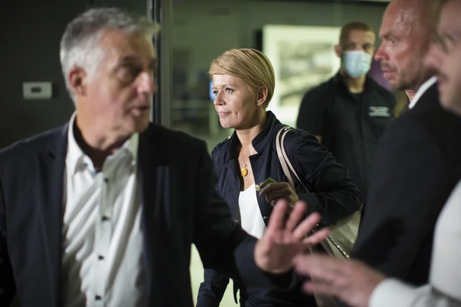 Poslanska skupina Desusa je med tem sicer enotna, da je kot predsednica Aleksandra Pivec zanje <em>pasé</em>. FOTO: Jure Eržen/Delo