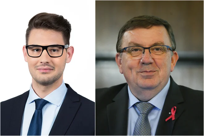 Državni zbor je potrdil poslanski mandat enemu od piarovcev Sama Fakina,&nbsp;in sicer <strong>Niku Prebilu</strong>. FOTO: LMŠ/Jože Suhadolniik