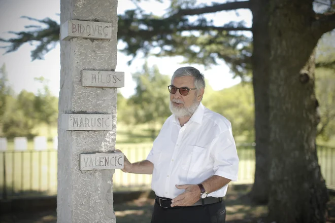 Milan Pahor že več desetletij skrbi za ohranjanje spomina na bazoviške junake in njihov upor proti fašizmu. Foto Jure Eržen
