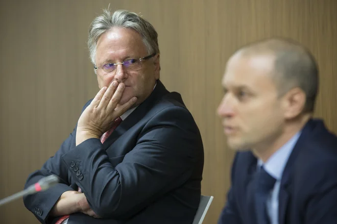 Dušan Zorko (levo), Igor Masten (desno). FOTO: Jure Eržen/Delo