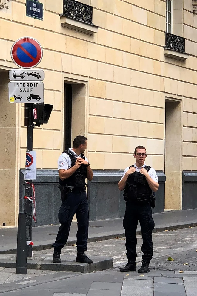 Valentin Gendrot lani poleti na terenu Fotografiji AFP