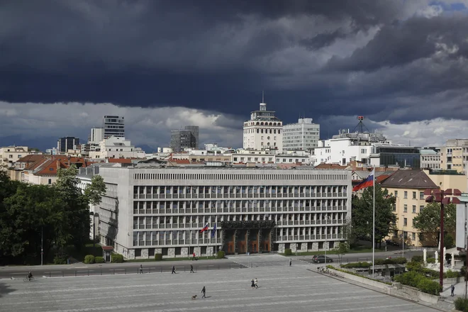 Državni zbor čaka na nove stanovalce. FOTO Leon Vidic