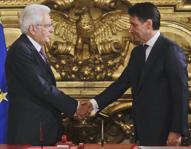 Predsednik države Sergio Mattarella čestita novemu italijanskemu premierju.