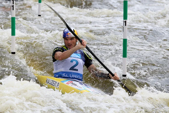 Peter Kauzer se je zanesljivo uvrstil v polfinale evropskega prvenstva.<br />
Foto Nina Jelenc/KZS
