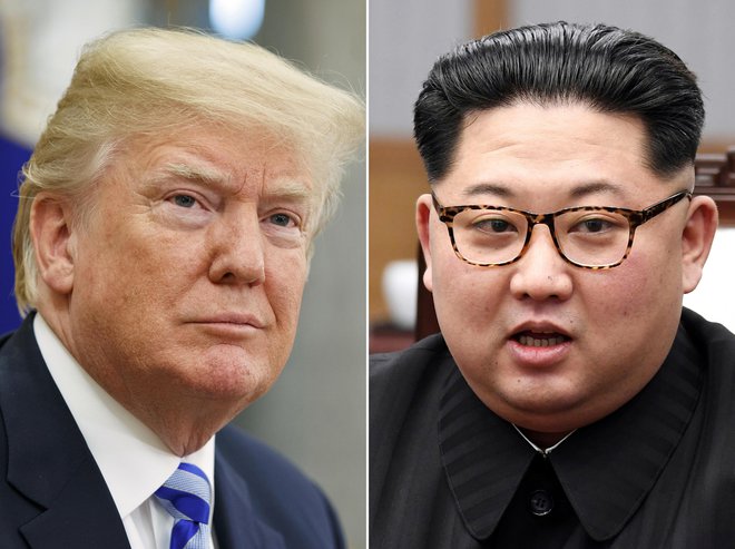 Srečanje Donald Trump-Kim Džong Un bo prvo, ko se bosta srečala aktualna voditelja ZDA in Severne Koreje. FOTO: Evan Vucci/AP