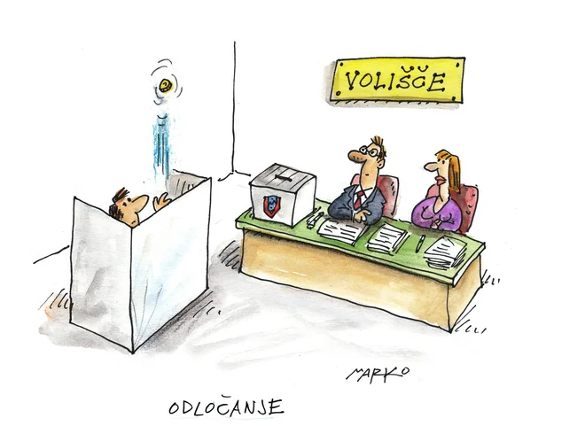 Karikatura: Marko Kočevar