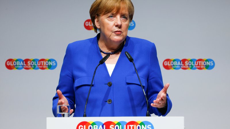 Fotografija: Angela Merkel je poudarila, da vsa evropska gospodarstva rastejo in se povsod zmanjšuje brezposelnost. FOTO: Reuters