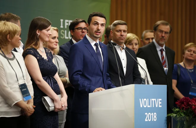 Matej Tonin: Ker nisem dosegel želenega rezultata, sem ponudil odstop. FOTO: Matej Družnik