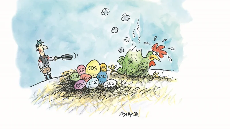 Fotografija: KARIKATURA: Marko Kočevar