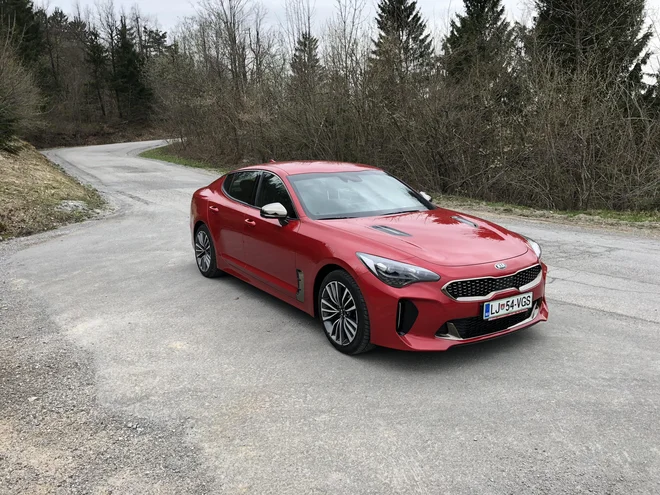 Če niste obremenjeni z emblemom na avtomobilu, potem je kia stinger nedvomno primeren avtomobil za nakup. FOTO: Aljaž Vrabec