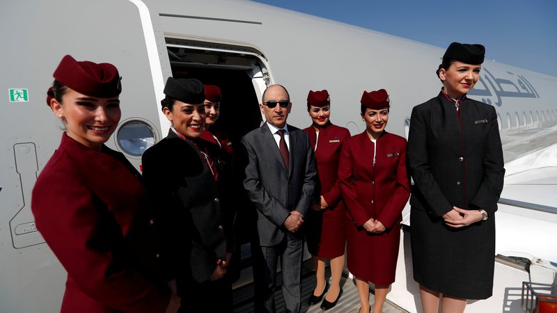 Fotografija: Prvak Qatar Airwaysa težko brzda jezik. Foto Reuters