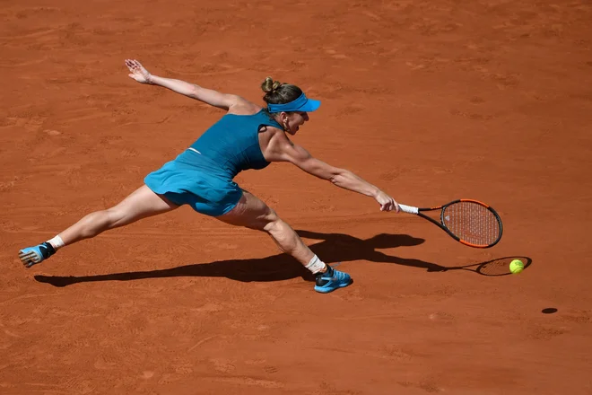 Simona Halep bo ostala prva igralka sveta. Foto Eric Feferberg/AFP
