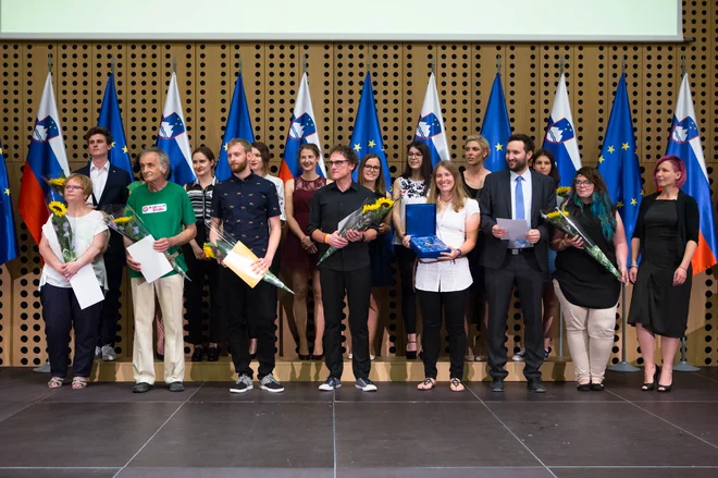 Naj prostovoljci leta 2017. FOTO: Matej Pušnik, MSS Foto Matej Pušnik