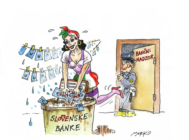 Perica iz Italije. KARIKATURA: Marko Kočevar