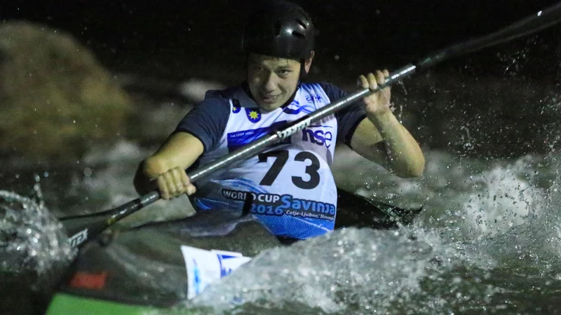 Fotografija: Simon Oven je zasedel drugo mesto. Foto Tadej Regent/Delo